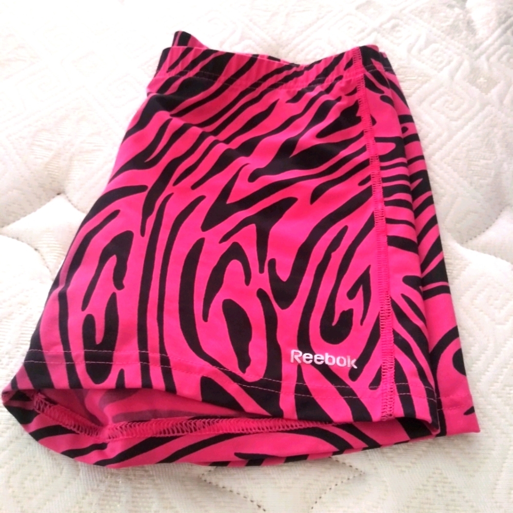 LAST CHANCE Reebok athletic booty shorts pink